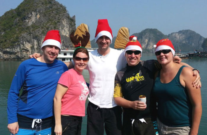 Celebrating Christmas on a Halong Bay Cruise | Halong Nostalgia Cruise Experience